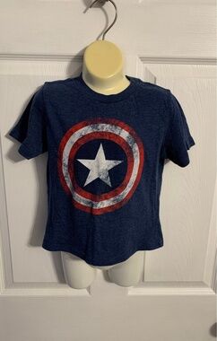 Marvel Captain America T-Shirt. Size 4T.